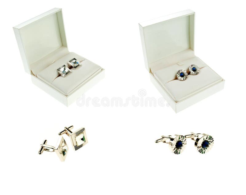 Collection of cufflinks stock photo. Image of ceremony 22057554