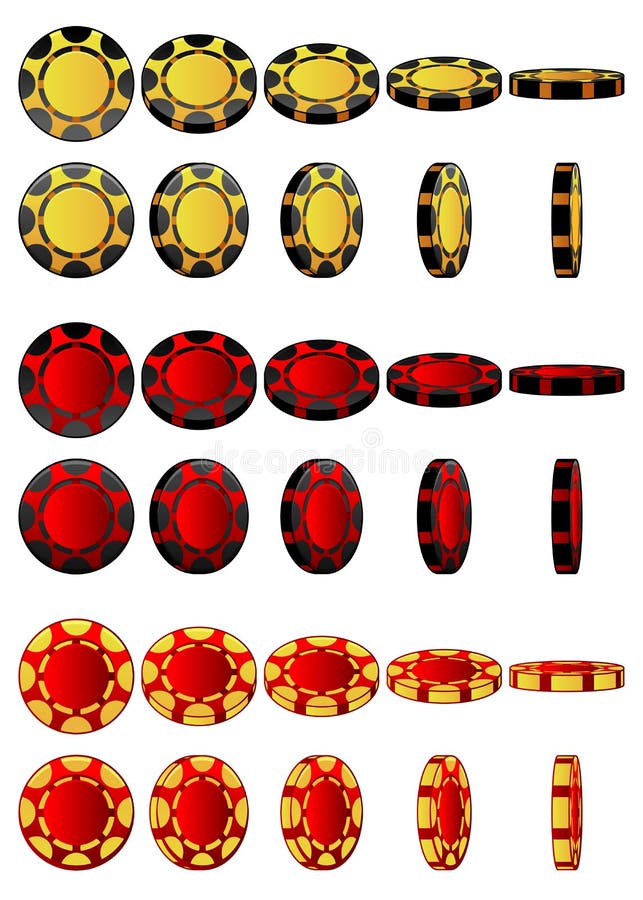 Poker Chips Animated Stock Illustrations 7 Poker Chips Animated Stock