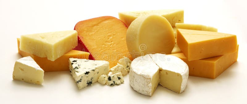 Collection de fromage image stock Collection de fromage image stock