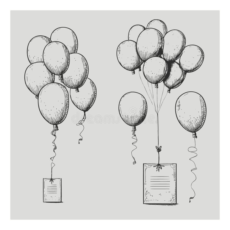 A Collection of Diverse Balloons, Consisting of Inflatable Balls on a