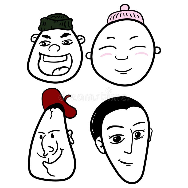 Free Vector | Emoticons sketches