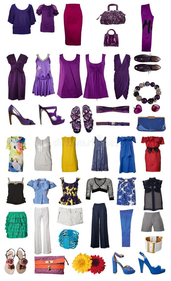 Collection of Dress and Shoes Stock Image - Image of couture, clothes ...