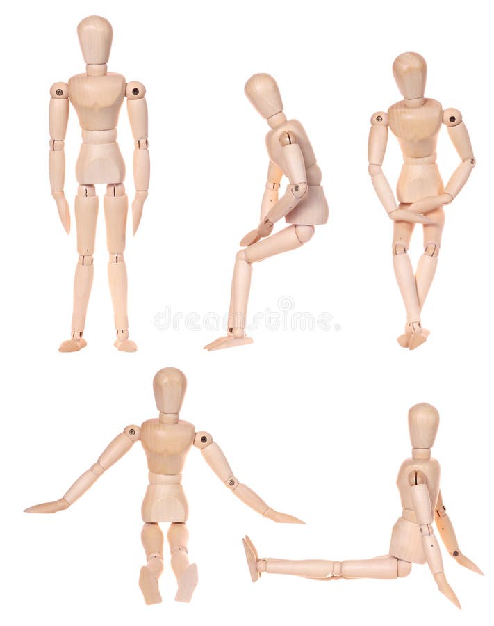 Collection of Dummy Wooden Human Figurine Stock Image Image of yellow