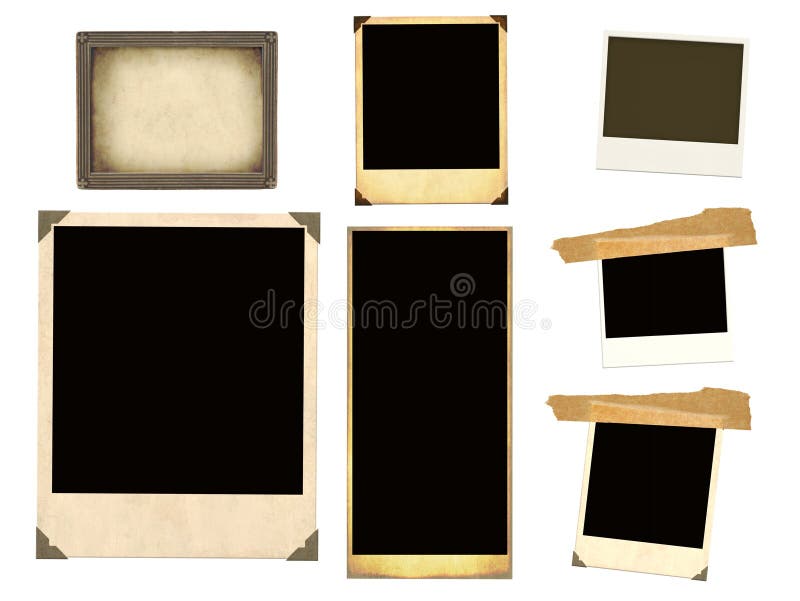 Collection elements for scrapbooking. Objects isolated on white background