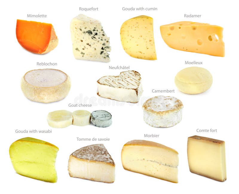 Collection française de fromage