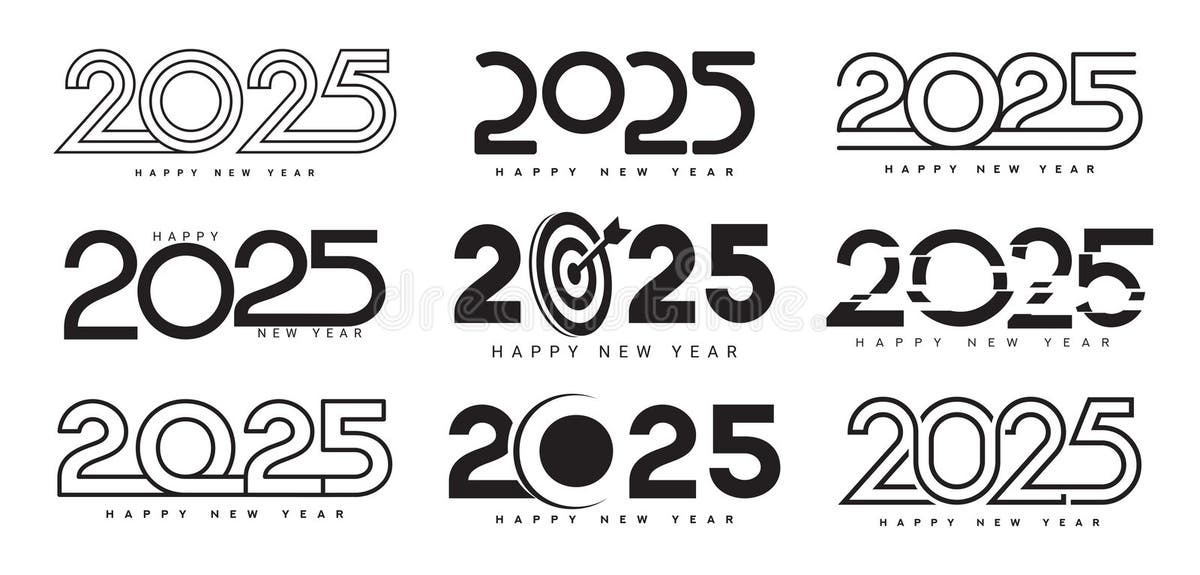 Happy New Year 2025 Stock Illustrations 3,565 Happy New Year 2025