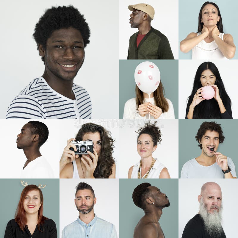 Collection of Hipster Lifestyle Collage Stock Image Image of