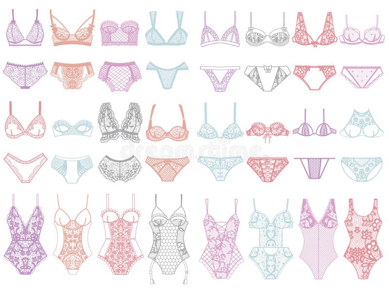 Bra, lingerie vector logo stock vector. Illustration of modern - 145878831