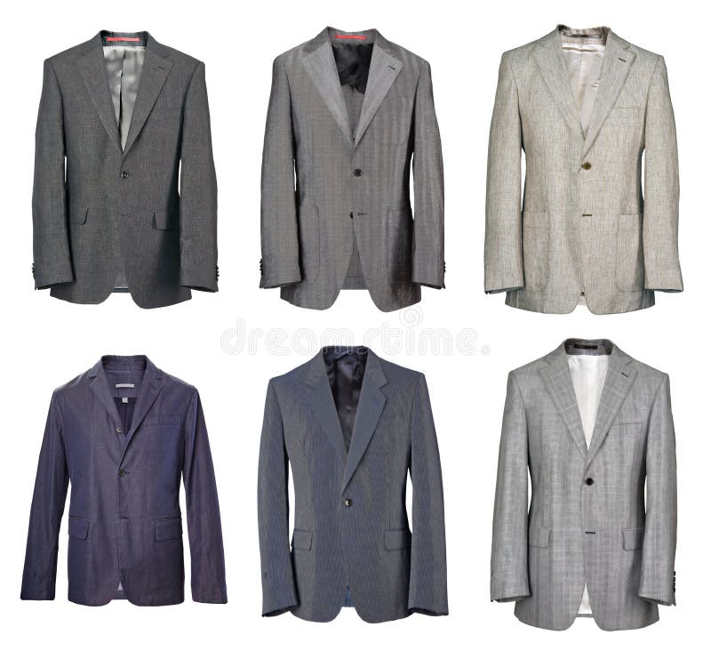 Collection of businrss men suit jacket. Collection of businrss men suit jacket