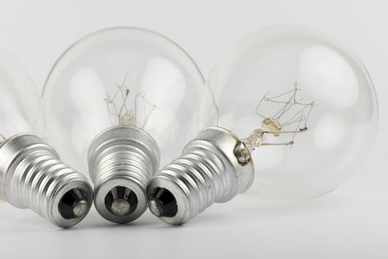 Collection of old light bulbs royalty free stock photo Collection of old light bulbs royalty free stock photo