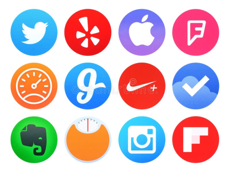 Foursquare - Free social media icons