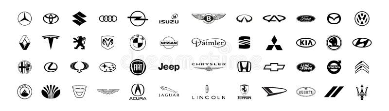 Free Automobile Logos Vector  Car logos, Car logos with names, Automotive  logo
