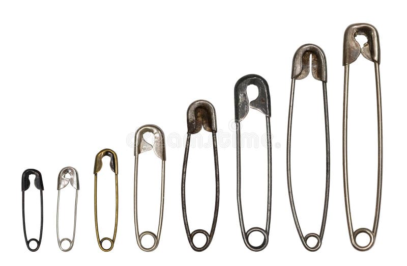 Collection of safety pins