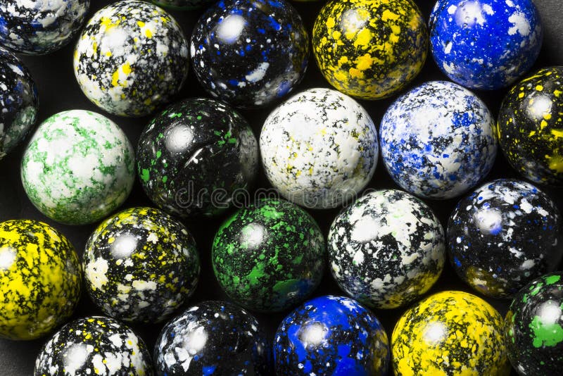 Speckled Marbles Stock Photo Image 30138320