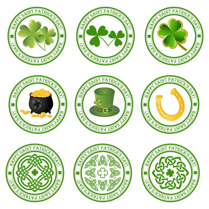 Collection of st. patricks logos