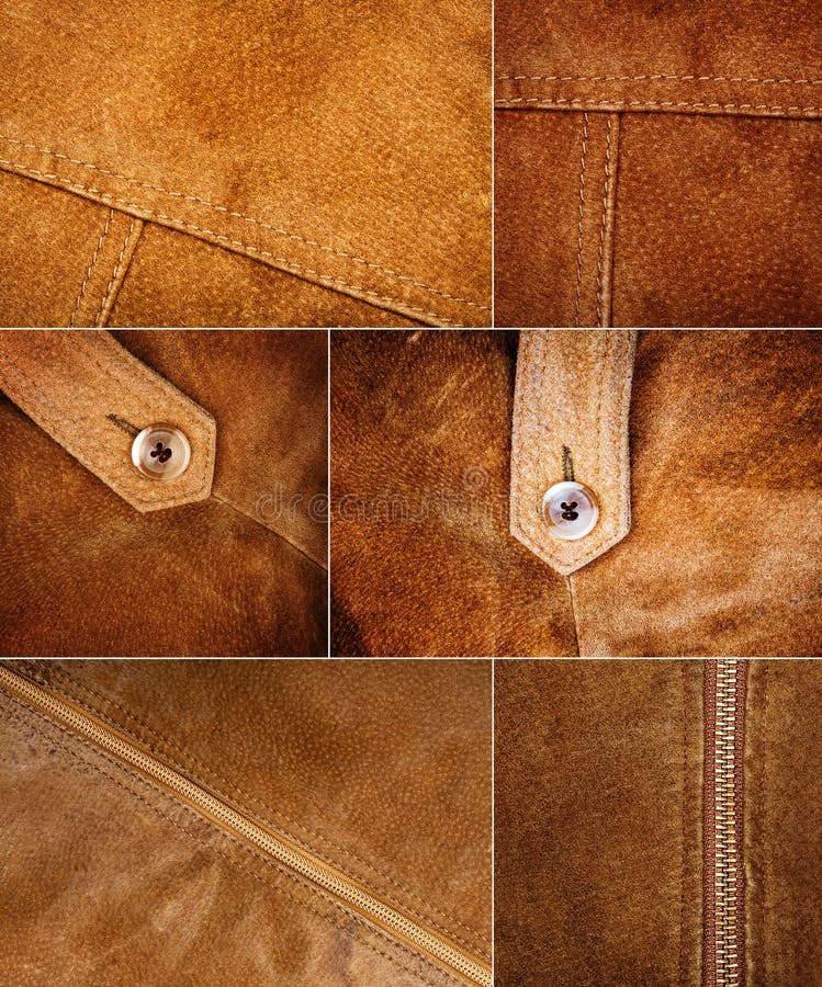 Collection of Various Suede Textures Stock Photo - Image of seam, cloth ...