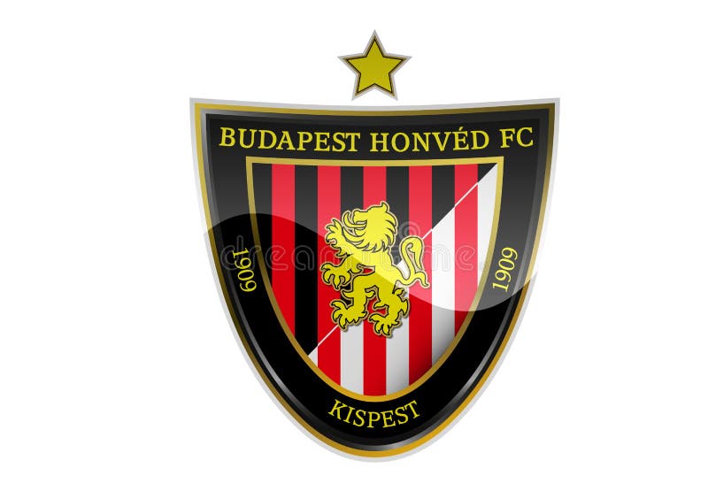 Budapest Honved Logo editorial stock photo. Illustration of world