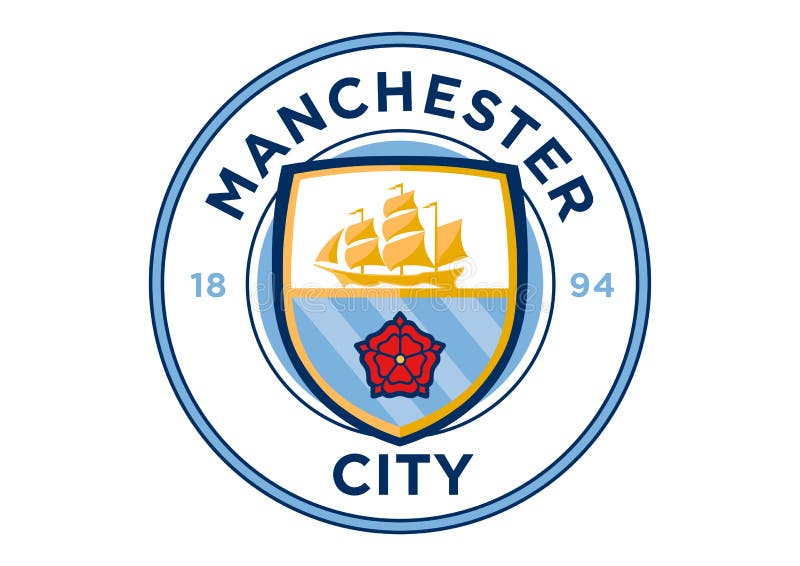Manchester City Logo editorial photo. Illustration of ...