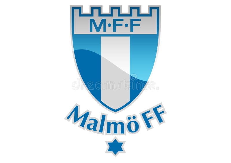 Malmo FF Logo editorial image. Illustration of illustrator - 163278725