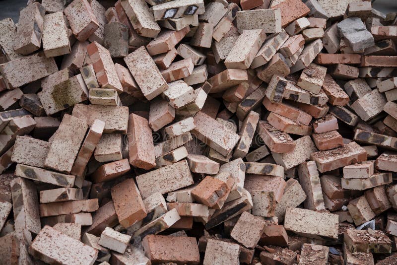Collections: A Pile of Bricks royalty free stock images