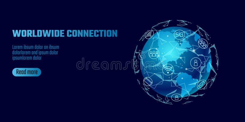 Collegamento di rete globale Linea operazioni di borsa mondiali del punto del continente dell'America della mappa di mondo del da royalty illustrazione gratis Collegamento di rete globale Linea operazioni di borsa mondiali del punto del continente dell'America della mappa di mondo del da royalty illustrazione gratis