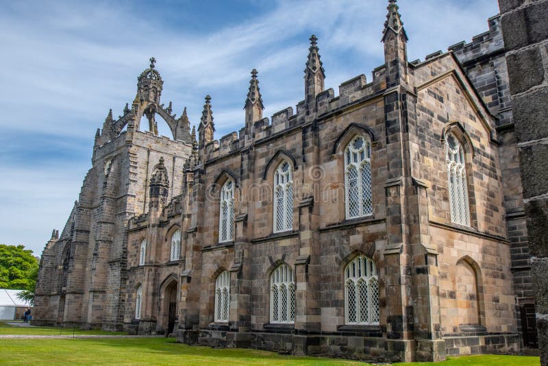 College Aberdeen-Hochschulkönigs Gebäude Dieses ist das älteste stockfotografie College Aberdeen-Hochschulkönigs Gebäude Dieses ist das älteste stockfotografie