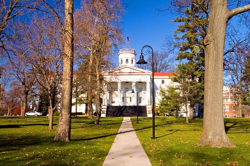 College Campus in Fall