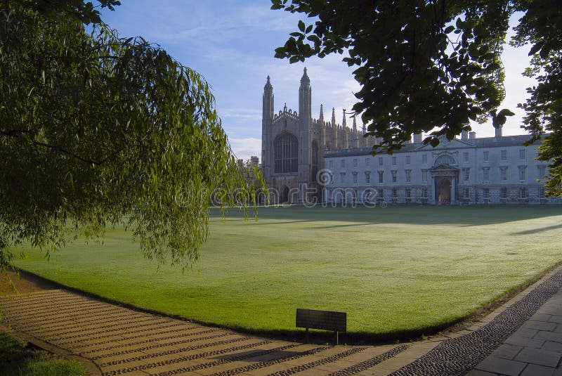 College Chapel, Cambridge du Roi photos libres de droits