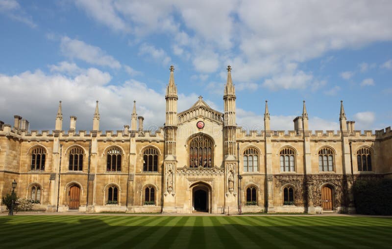 College of Corpus Christi in Cambridge royalty free stock photos College of Corpus Christi in Cambridge royalty free stock photos