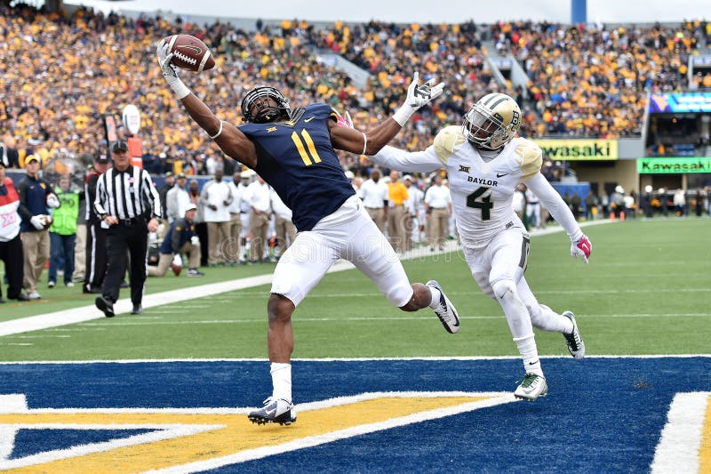 2014 College Football - Touchdown Catch Editorial Stock Image - Image