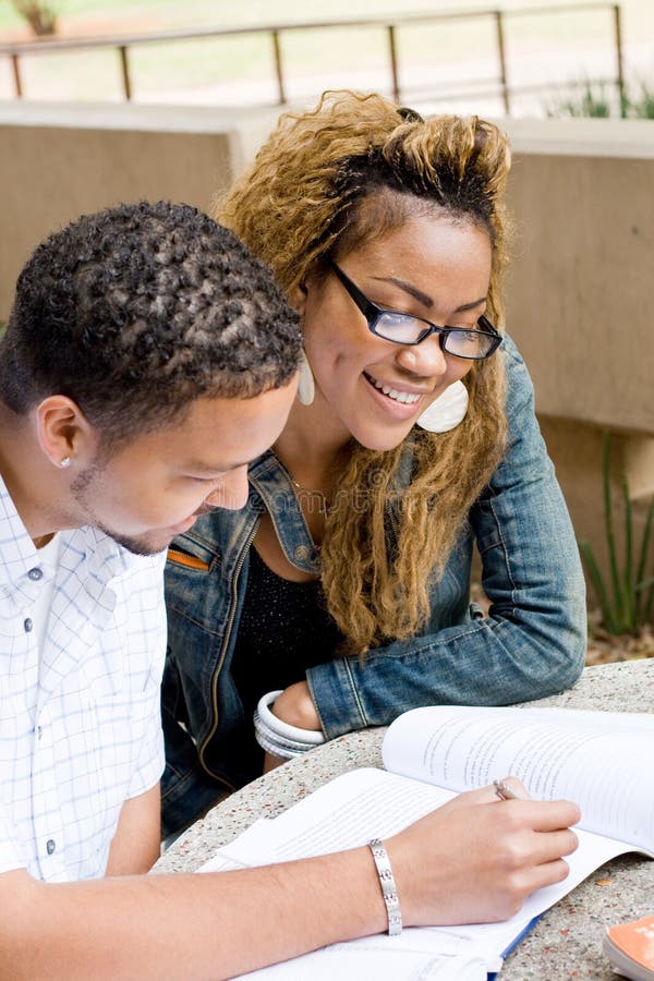 College students stock image