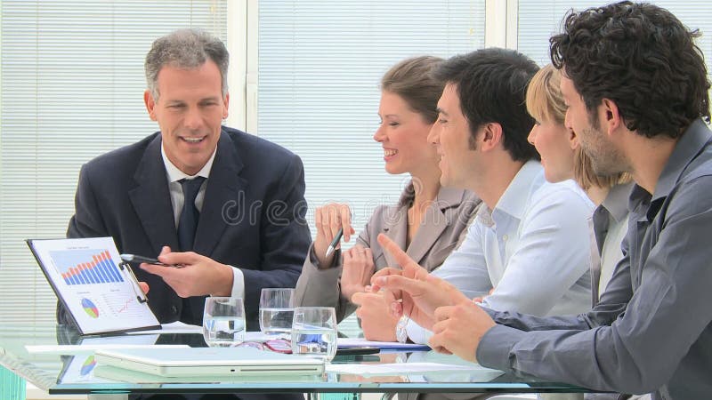 Colleghi di affari sul lavoro