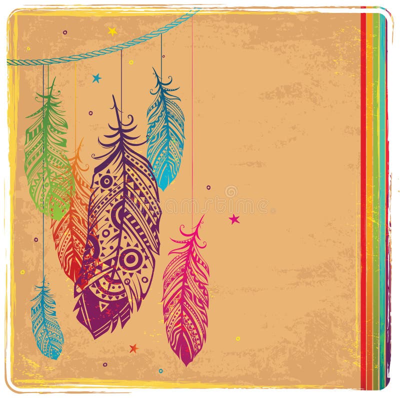 Collettore di sogno etnico royalty illustrazione gratis Collettore di sogno etnico royalty illustrazione gratis