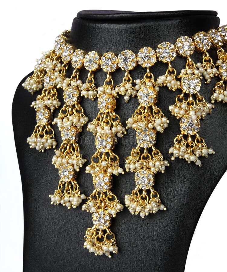 Collier indien d'or