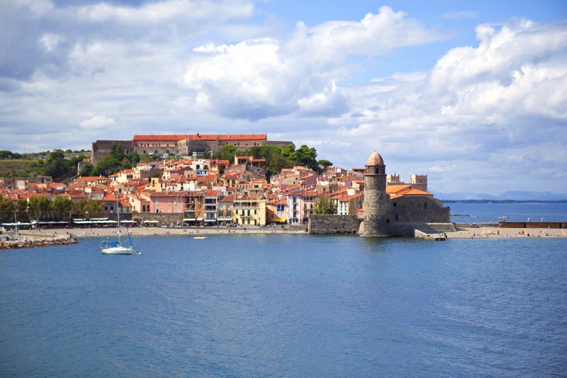 Collioure en France images stock Collioure en France images stock