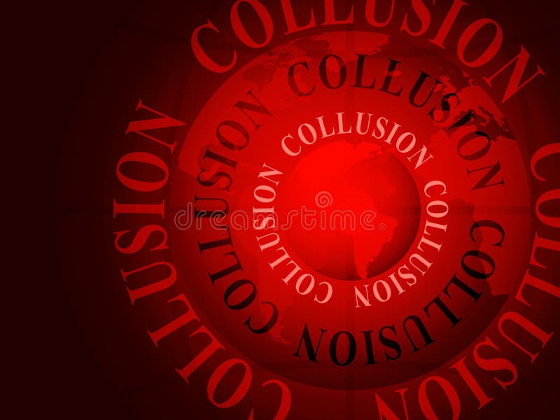 Collusion With Russia Plot Design Meaning Foreign Illegal Collaboration 3d Illustration. Colluding With Russian Entities To Deceive Government. Collusion illustration illustrations