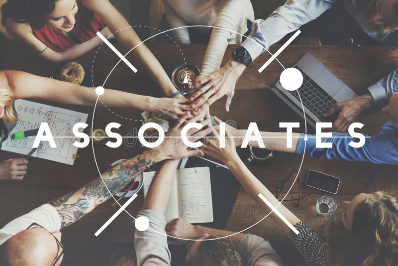 Collègues Team People Concept d'associés de collègues photographie stock Collègues Team People Concept d'associés de collègues photographie stock