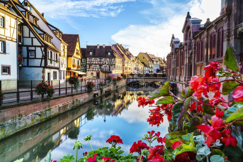 Colmar, Alsacia, Francia imagenes de archivo