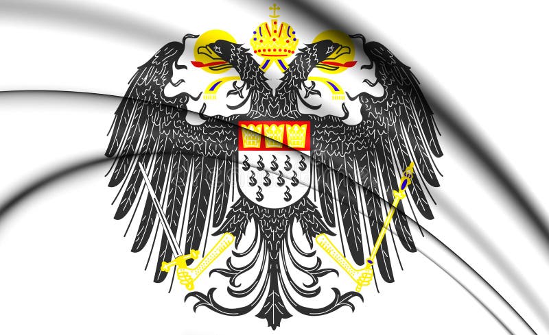 The Coat of Arms of Russia on the Background of the Russian Flag Stock  Illustration - Illustration of symbol, flag: 124172612