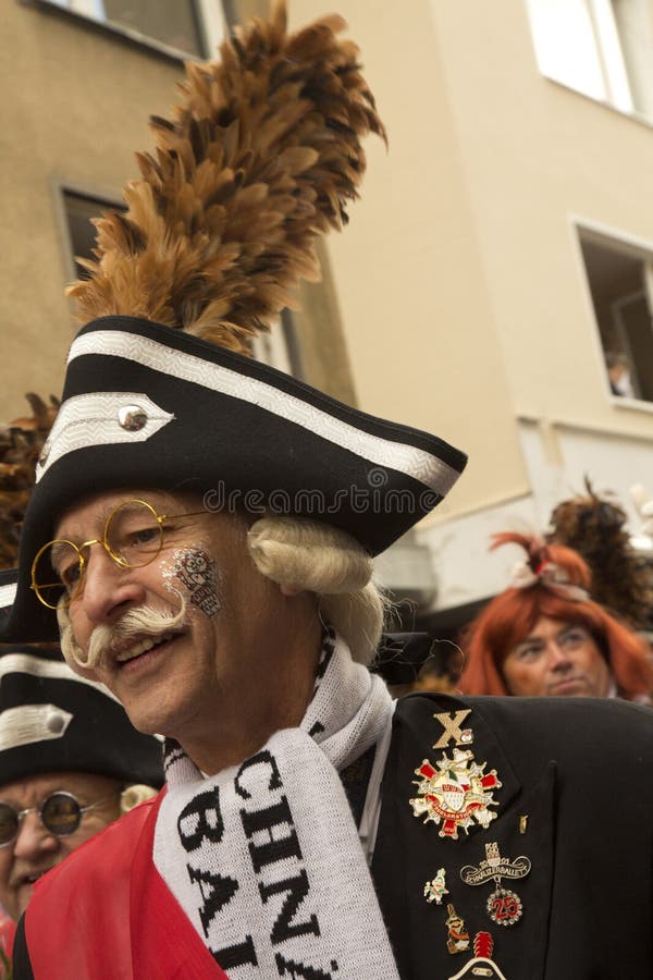 The Traditional Carnival Parade of Carnival Masks in Cologne, Germany ...