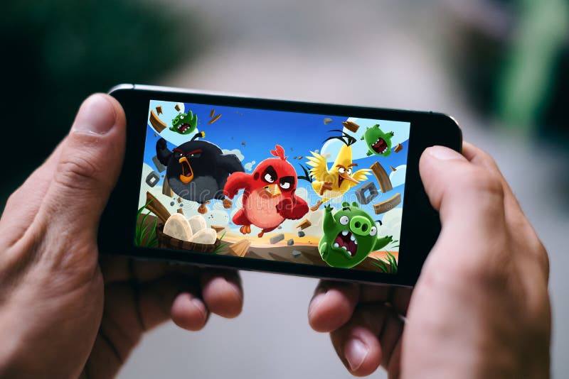 Angry Birds is a video game series made by Finnisch developer Rovio Entertainment Ltd. Angry Birds is a video game series made by Finnisch developer Rovio Entertainment Ltd.
