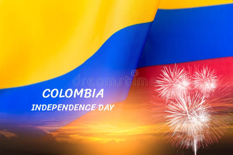 Colombia Independence Day Concept Stock Photo Image of ripple, july