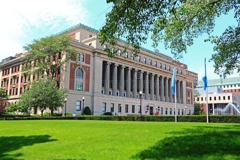 Colombia Universitair Butler Library royalty-vrije stock fotografie Colombia Universitair Butler Library royalty-vrije stock fotografie