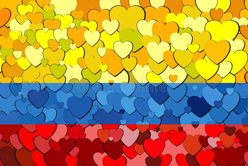 Colombian Flag Made of Hearts Background Stock Vector - Illustration of shape, backdrop: 119367159 Colombian Flag Made of Hearts Background Stock Vector - Illustration of shape, backdrop: 119367159