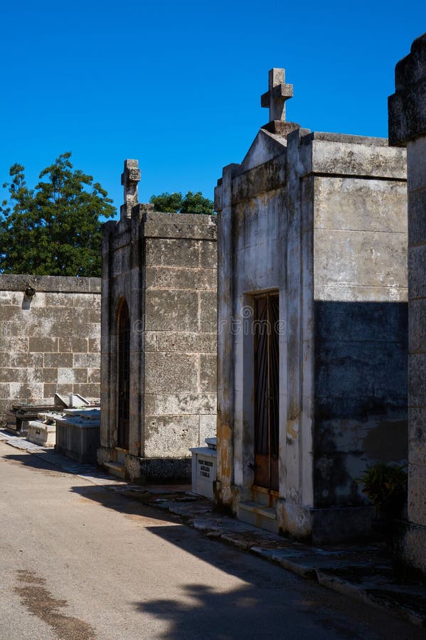 COLON CEMETERY, ONE of the BIGGEST CEMETERIES in the WORLD Stock Image