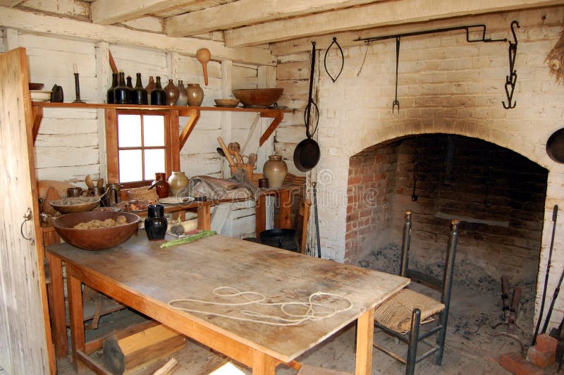 Colonial Era Kitchen