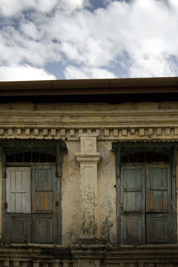 Colonial house in georgetown, malaysia