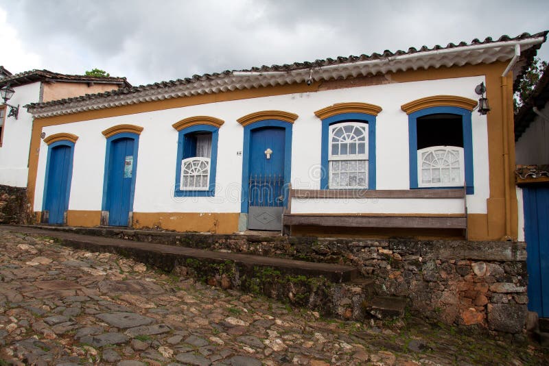 Colonial House Tiradentes Brazil Stock Image - Image: 21370047