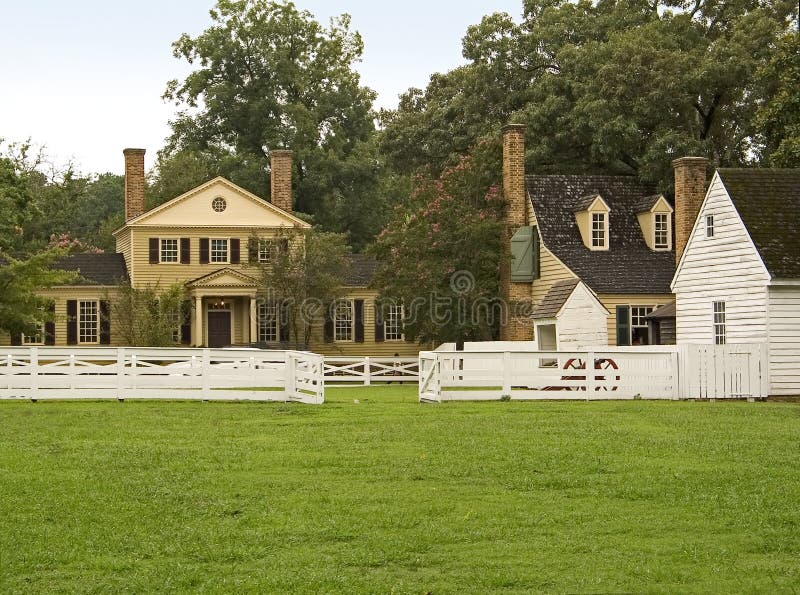 Colonial Village Royalty Free Stock Photos Image 1896398
