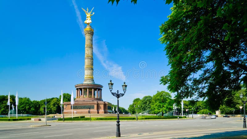 Colonna di vittoria a Berlino, Germania